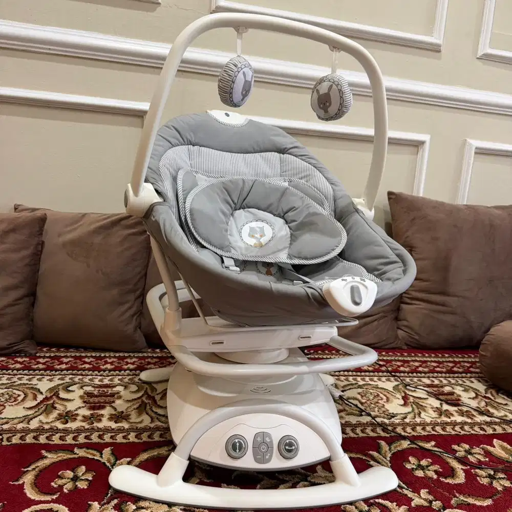 bouncher babychair swing otomatis 2in 1