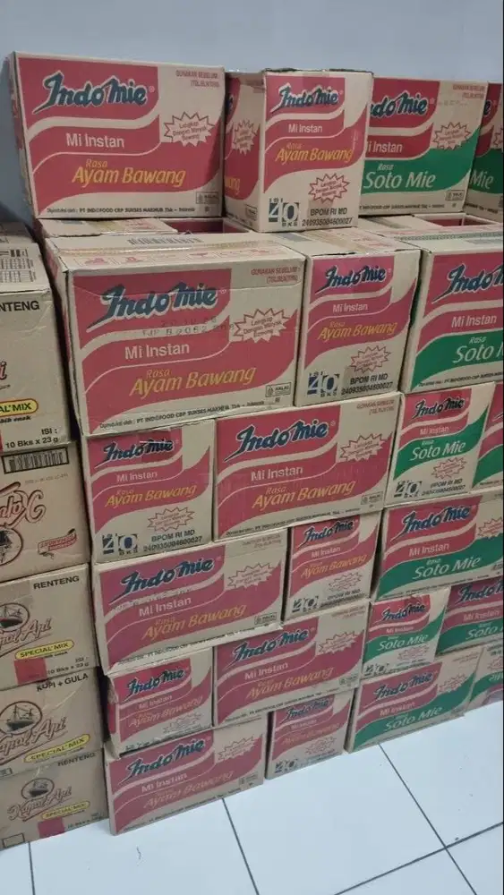 Mie Instan Grosir Lengkap – Indomie, Mie Sedaap, Sakura | Harga Warung