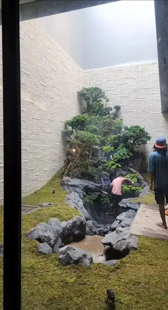 Jasa pembuatan kolam relif kolam air mancur kolam ikan koi dll #2