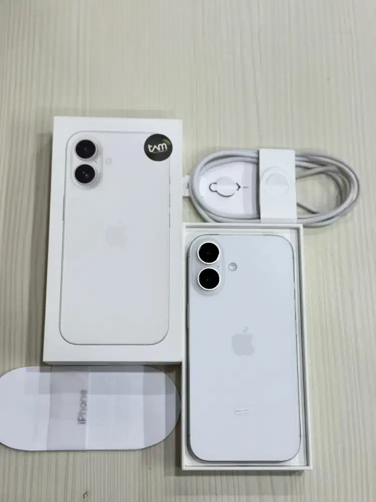 iphone 16 128gb ibox bh 91% garansi s/d july 2026