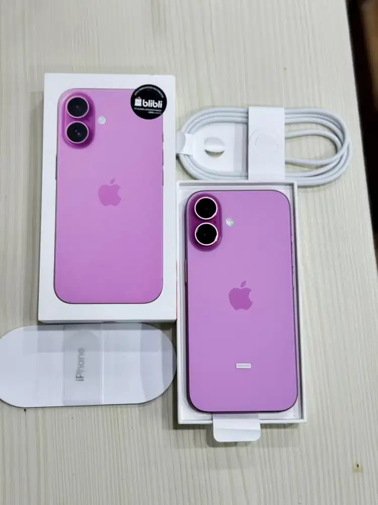 iphone 16 128gb ibox bh 100% cc 0 aktif doang blom pake