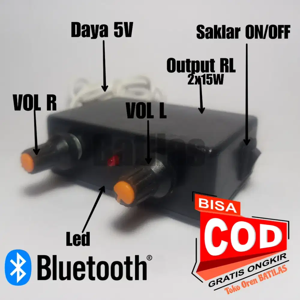 Amplifier Mini Bluetooth Stereo
