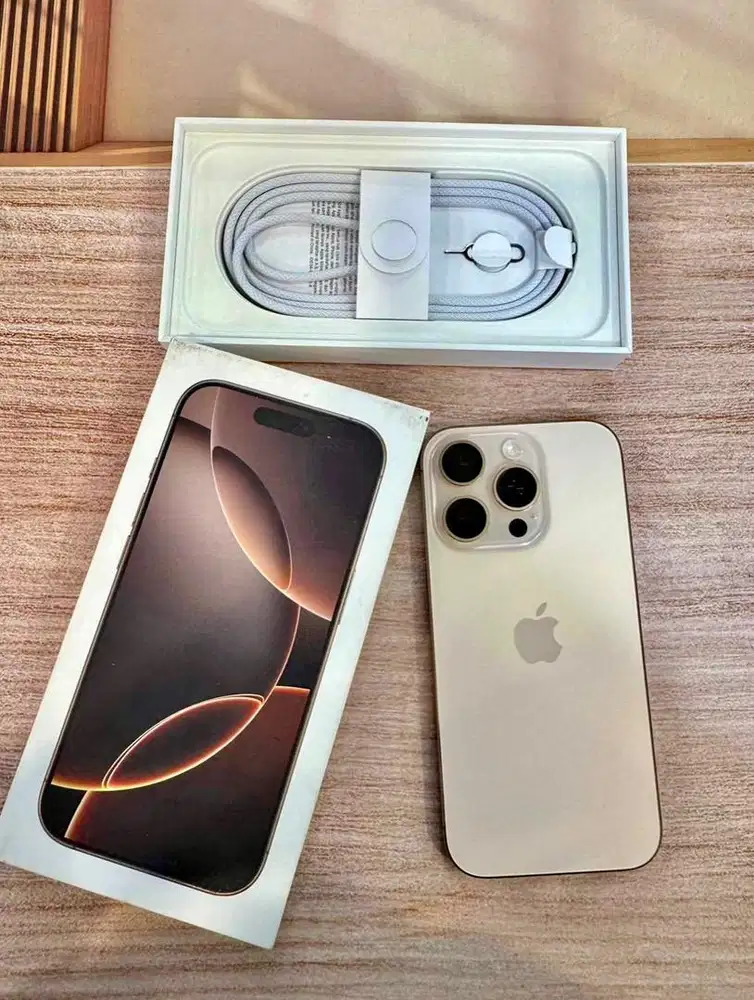 iPhone 16 pro 128gb Garansi resmi aktif