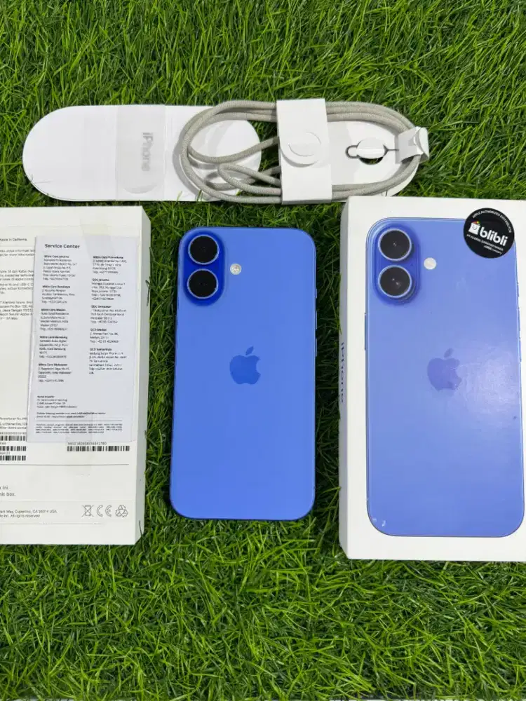iPhone 16 128gb iBox ultramarine
bh 94% garansi on
Fullset ori
Mulus