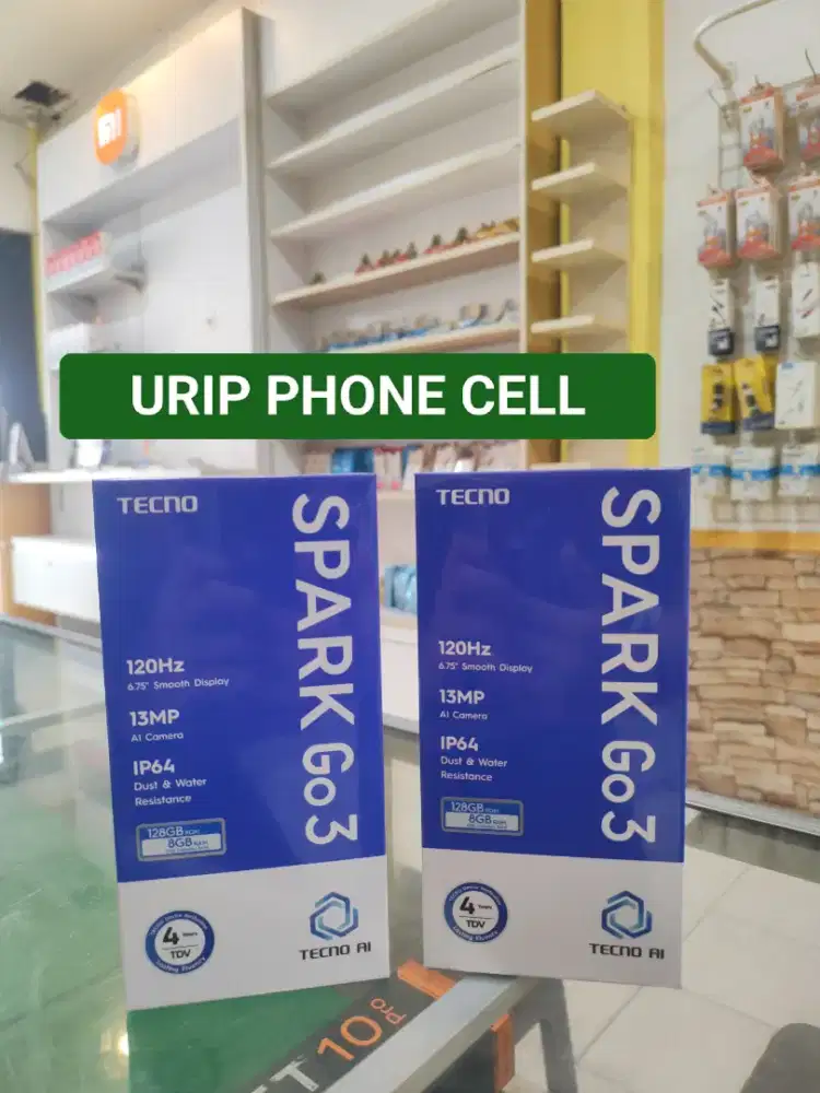 TECNO SPARK GO 3 4/128 promo+bonus cash & cre