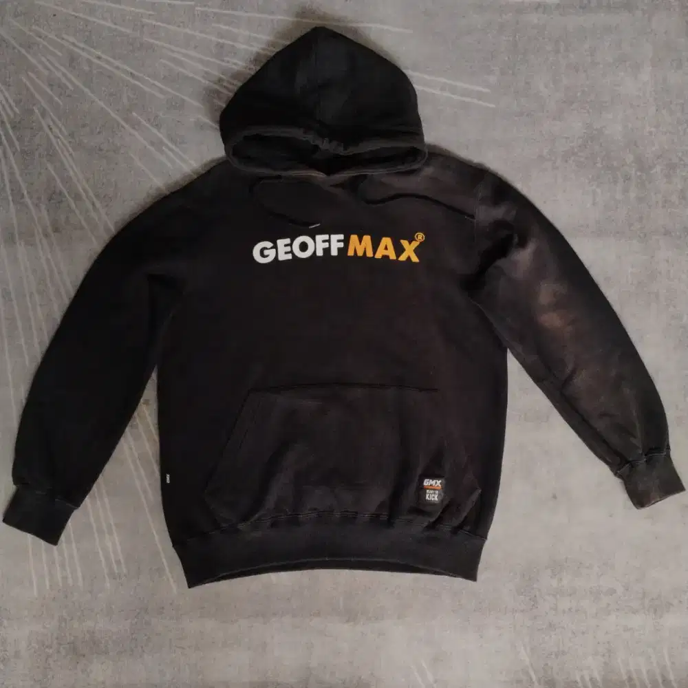 Pullover Hoodie Geoffmax Black