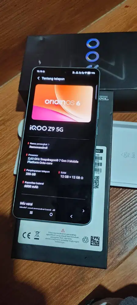 IQOO Z9 5G RAM 12/256