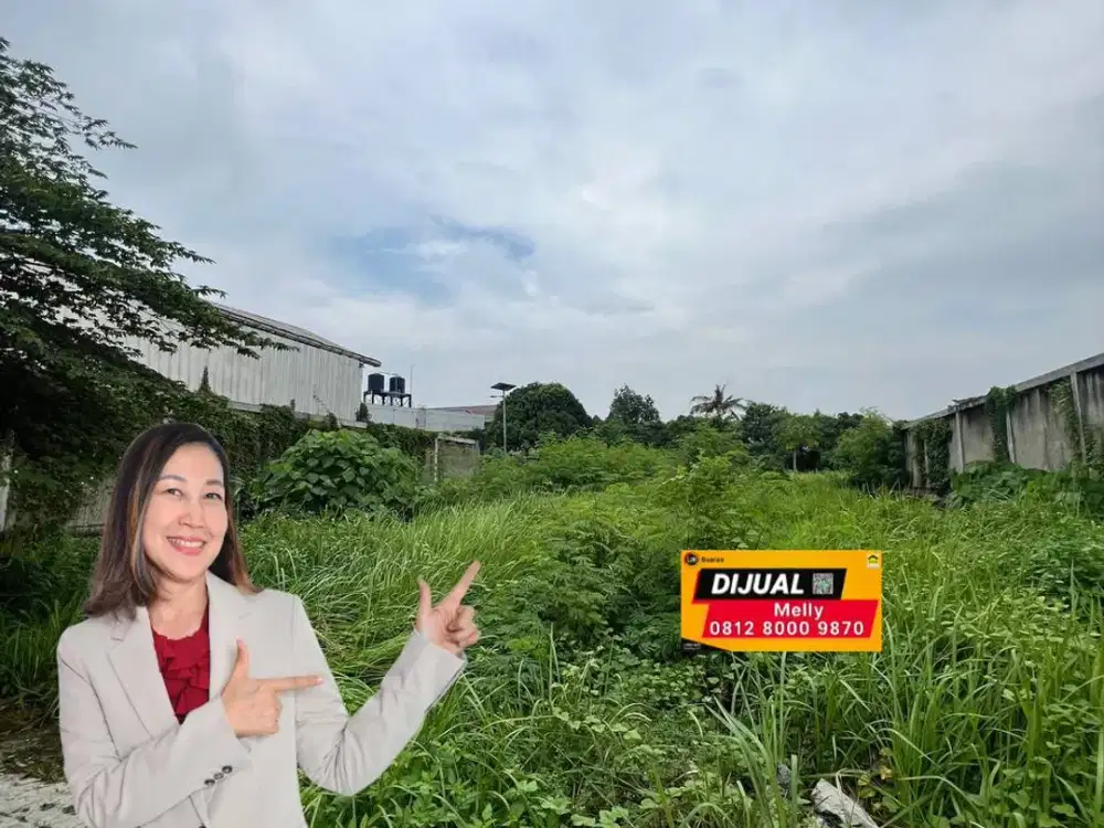 Jual Tanah dengan Luas 2.062 M2 di Pinggir Jalan Raya Cikupa Tangerang