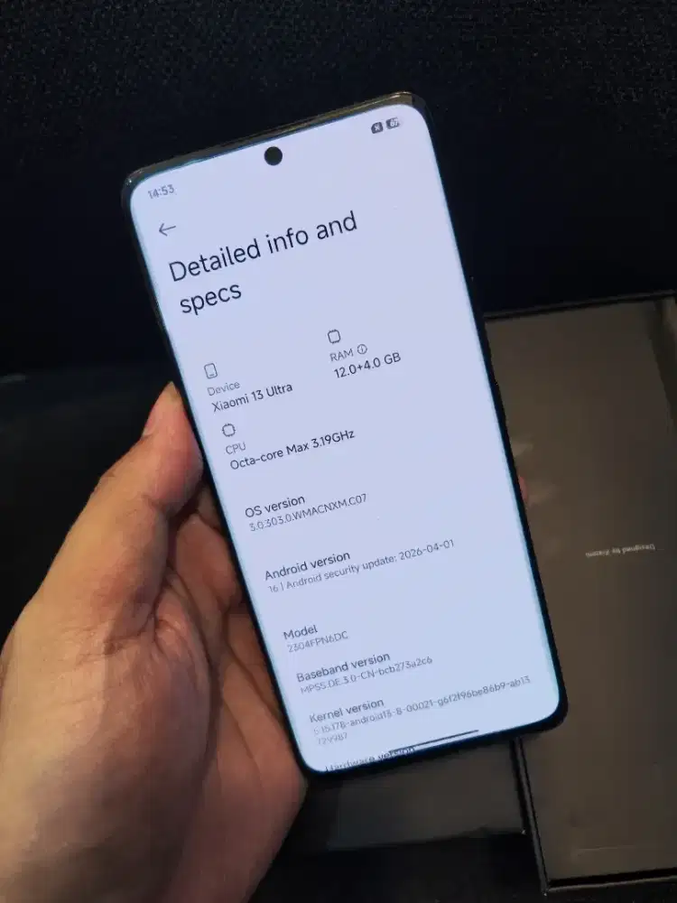 Xiaomi 13 ultra 12/256 inter beacukai