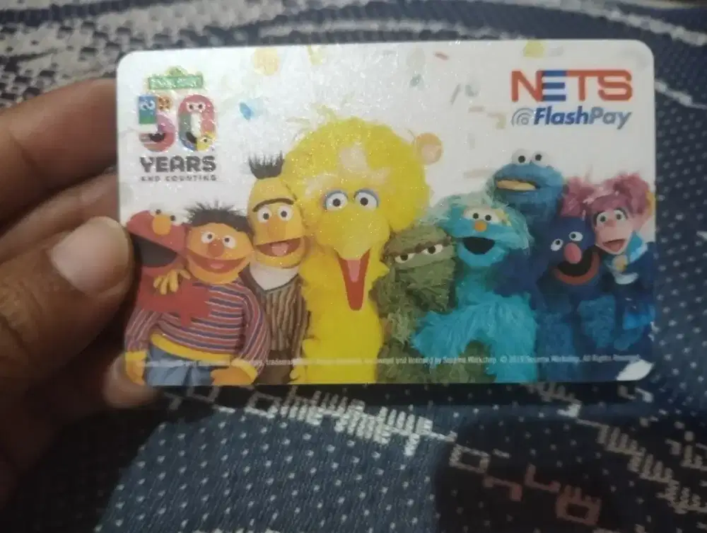 Nets flash pay edisi sesame street