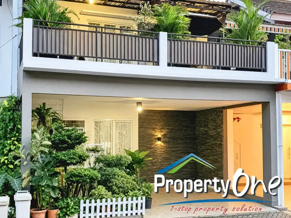 Jual Rumah Full Furnish 2 Lantai Lokasi Strategis Di Neo Catalonia Dekat Akses KRL Rawa Buntu Dan Tol BSD