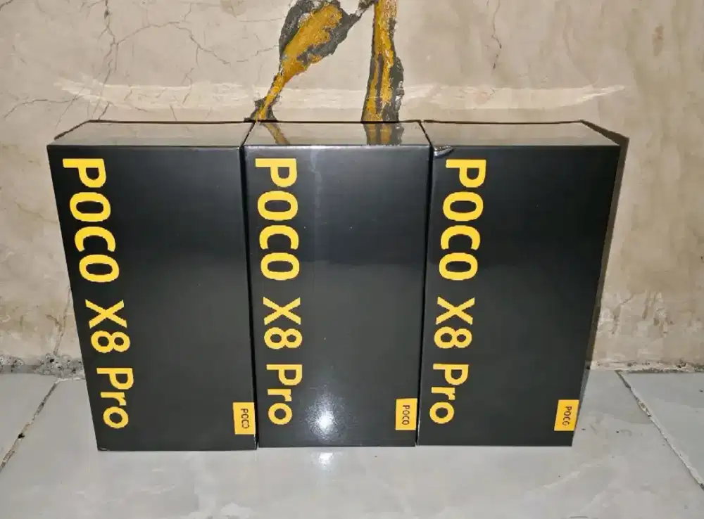 Poco x8 pro 5G 12gb 512gb resmi bergaransi dan baru