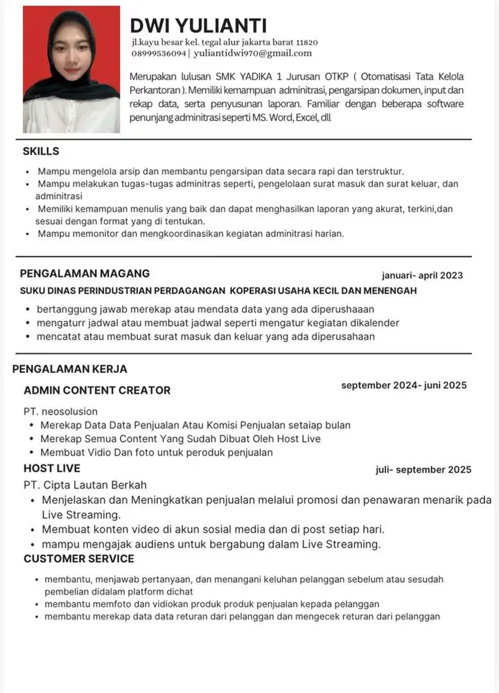 mencari lowongan pekerjaan