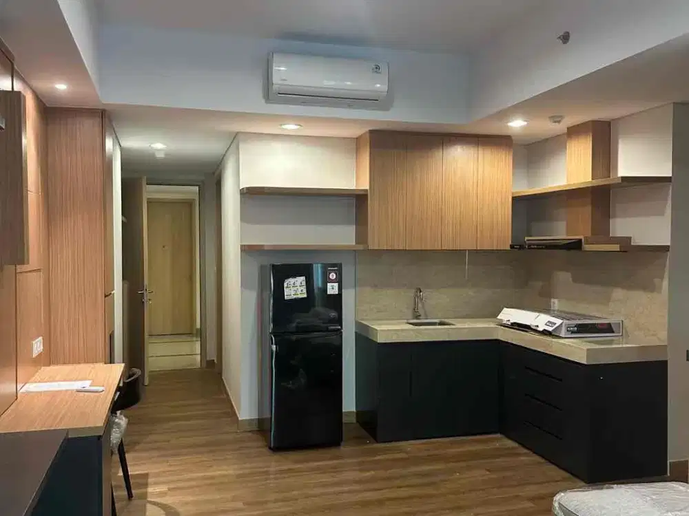 Dijual/ Disewakan apartemen holland village 2 bedroom full furnish bagus siap huni bisa sewa bulanan