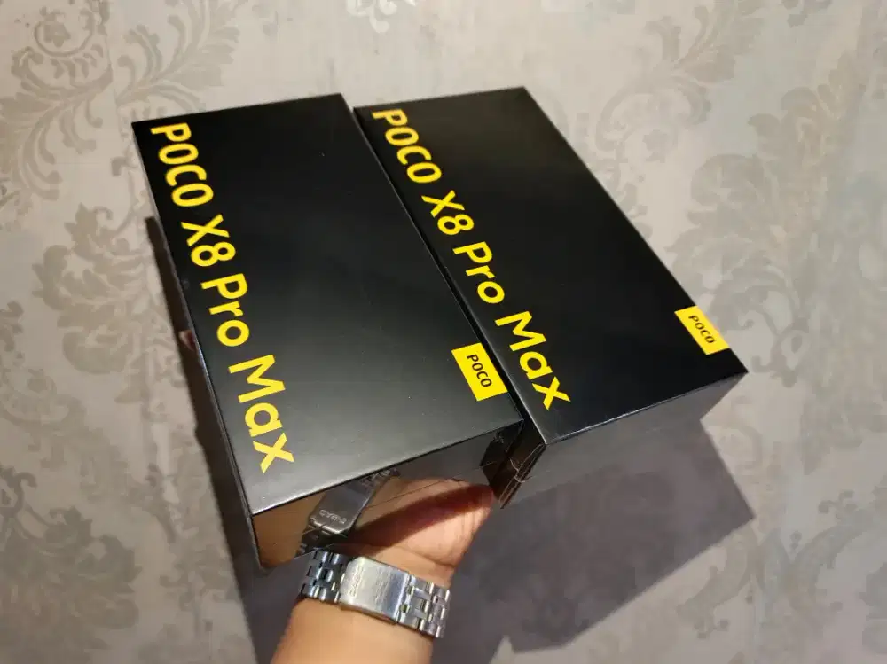 Poco X8 pro max 5G memori 12/256 NEW ( setara x7 f7 iqoo 15r neo z10 )