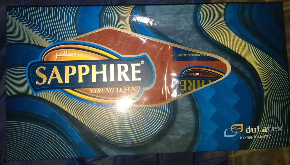 Jual Sarung Sappire (Sarung Tenun)