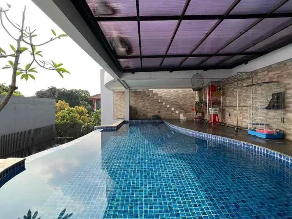 Dijual rumah mewah design modern siap huni dkt Mrt di lebak bulus