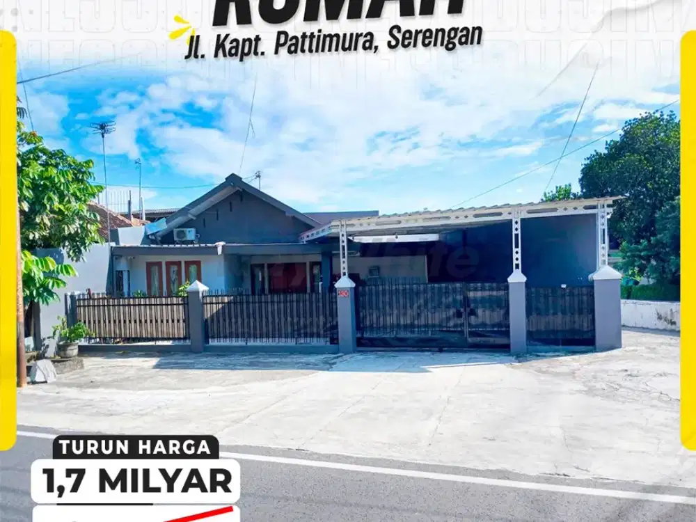 Dijual Rumah 2kamar Strategis akses lebar siap huni di Serengan Solo