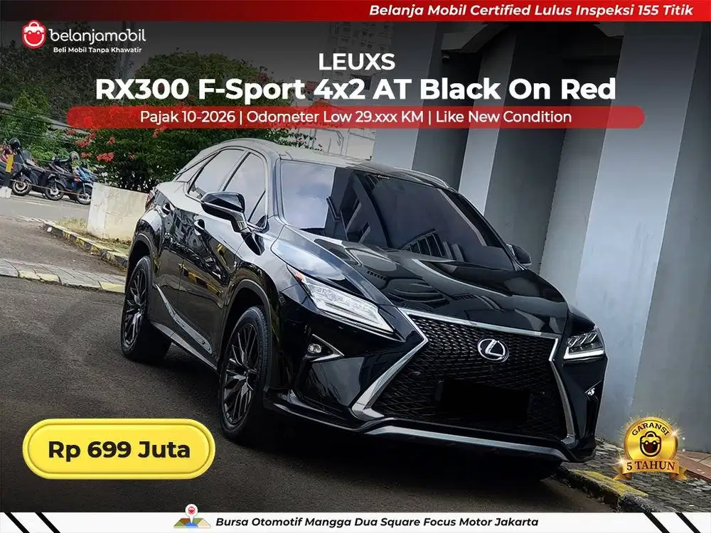 [ LOW KM 29RB ] Lexus RX 300 RX300 F-Sport F Sport AT 2019 2020
