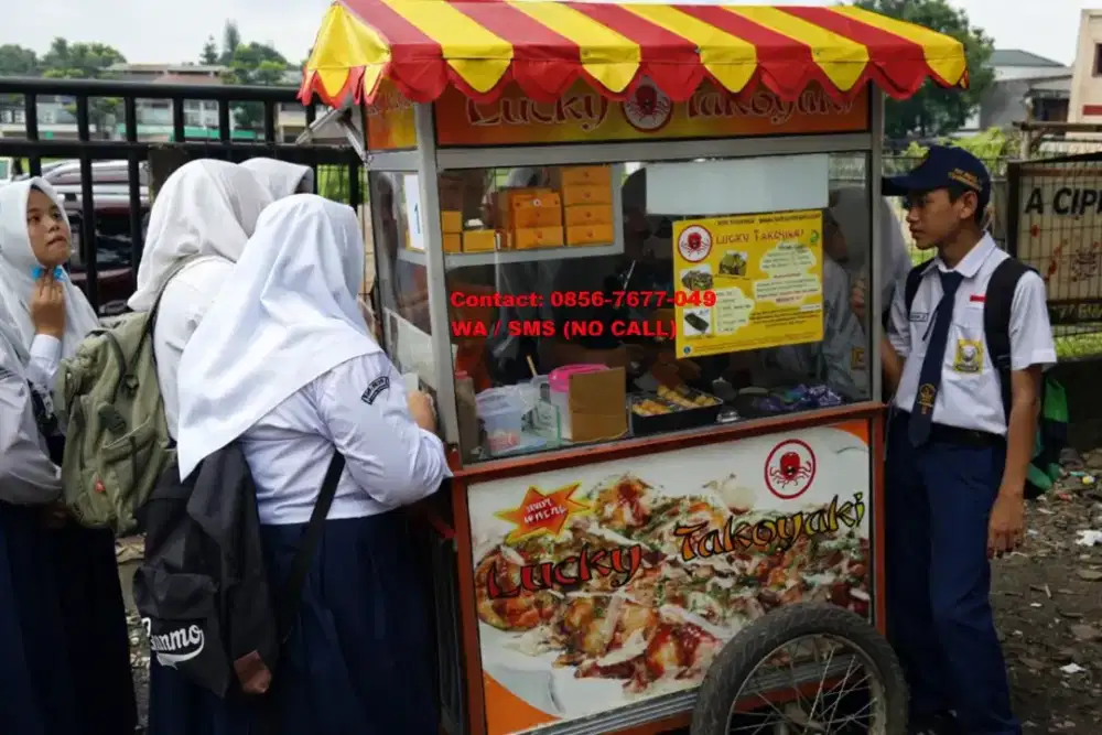 Dibutuhkan penjual keliling menggunakan gerobak dorong
