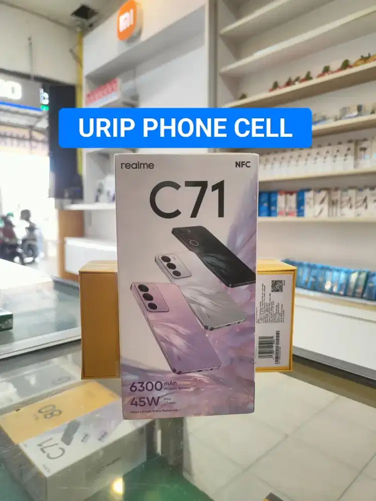 REALME C71 8/128 Promo+bonus cash & credit garansi Resmi
