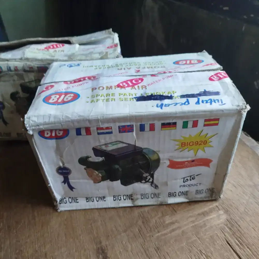 Mesin Pompa Air BIG1 BIG ONE 920 Manual Berkualitas dan Kuat