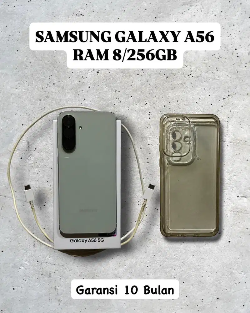 SAMSUNG Galaxy A56 RAM 8/256GB Garansi 9 Bulan
