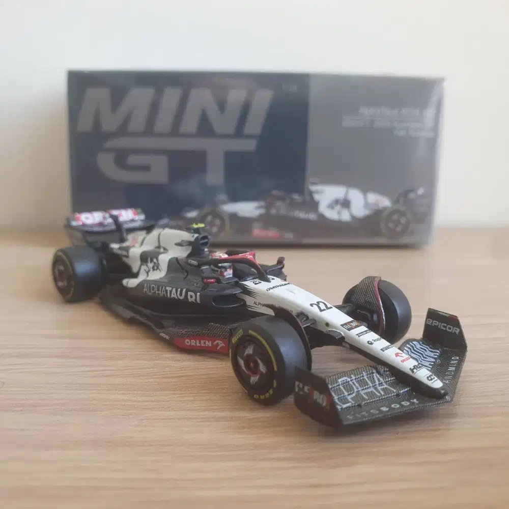 Mini GT 726 AlphaTauri AT04 #22 1/64 (F1, Formula 1, 2023 Australian)