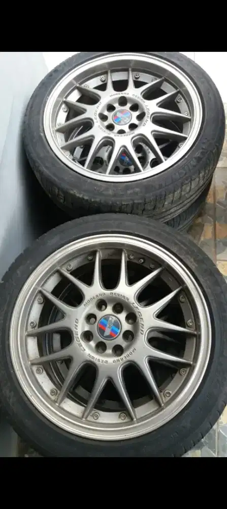 Di jual cepat pelek mobil HSR R17  mukuss  lokasi paring panjang/BSD