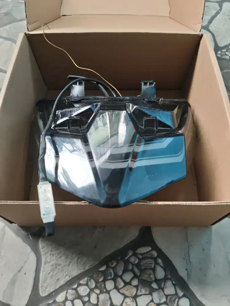 Lampu stoplamp lazy RGB vario 123