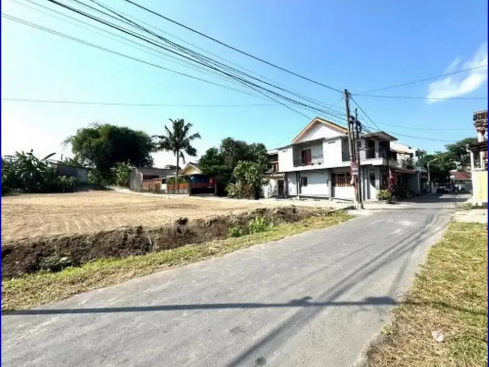 Tanah Dijual Jogja Jl. Plumbon-Ngalangan Sleman Dekat Pasar Gentan