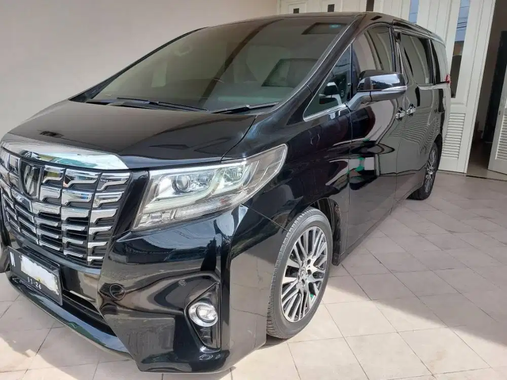 Alphard G matic 2016 pajak hidup Nopol cantik Surabaya