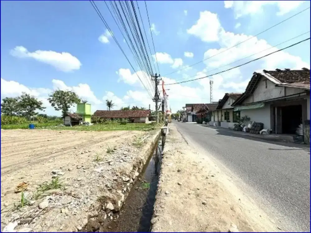 Jual Tanah Dijual Jogja Purwomartani Kalasan Dekat Candi Kedulan