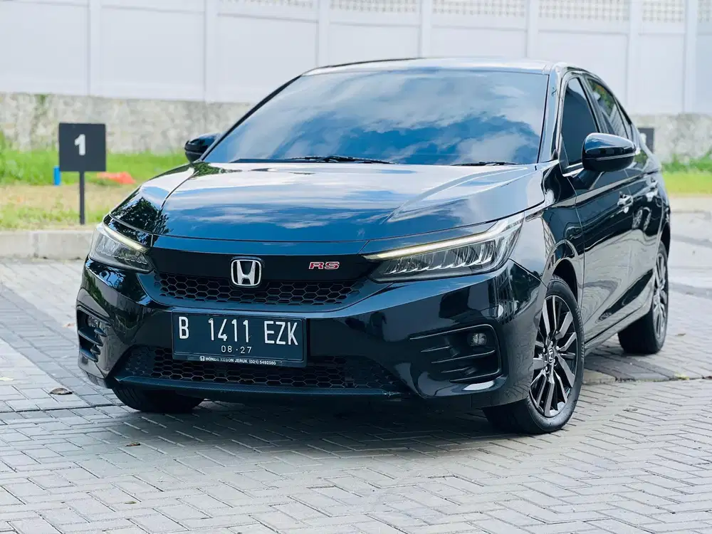 KM49RB HONDA CITY 1.5 RS HATCHBACK BENSIN MATIC 2022 / 2023 HITAM