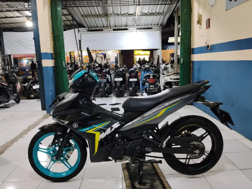 dijual cepat yamaha mx king v3 2025 cybercity surat lengkap gres