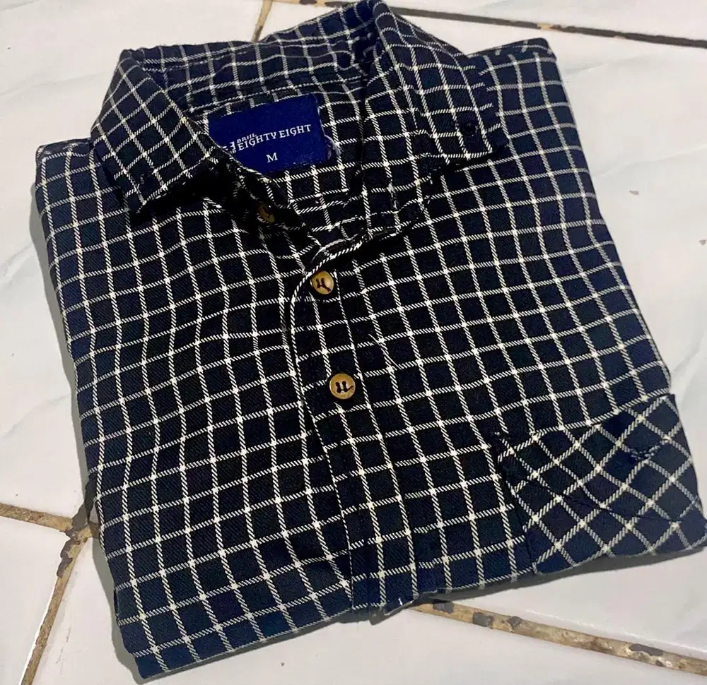[ PRELOVED ] Kemeja Flanel || Kemeja Kotak Tebal