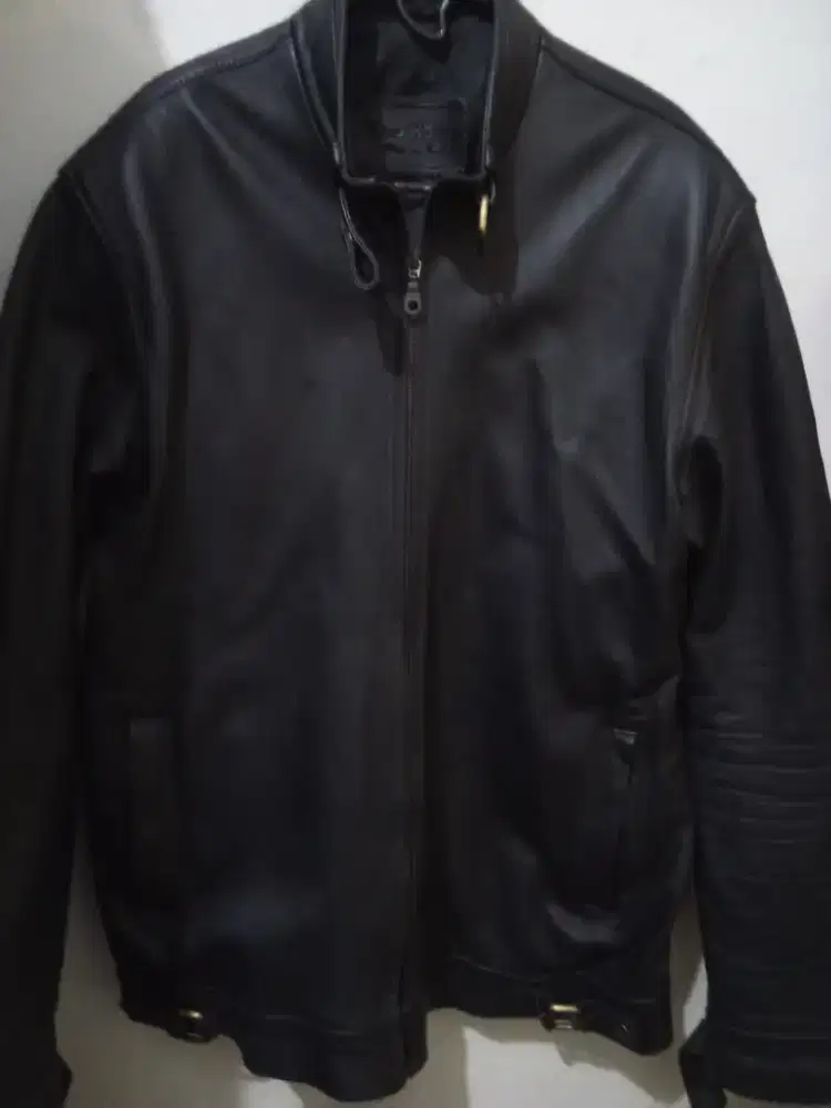 Jaket kulit asli domba