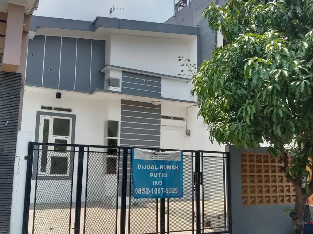 JUAL MURAH RUMAH MEZZANINE DI GRAHA HARAPAN BUMYAGARA MUSTIKAJAYA