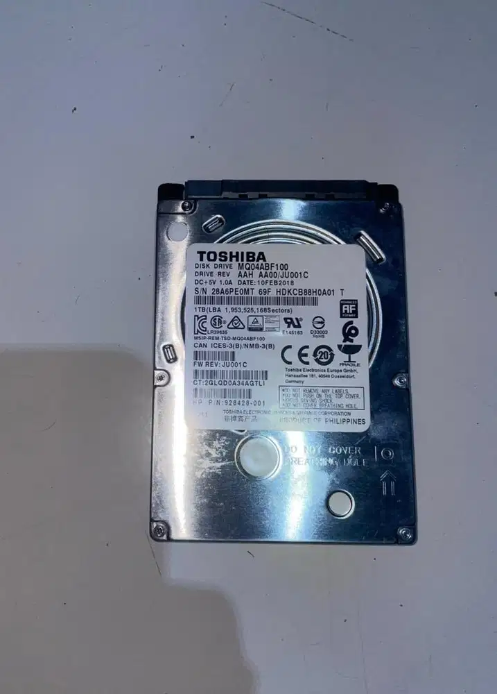 Jual Murah Hardisk (Hdd) copotan 1 tb - Borong semua !
