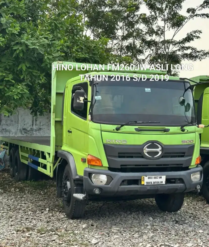 HINO LOHAN FM260JW ASLI LONG LOAD BAK 6X4 TRONTON ISTIMEWA SEKALI
