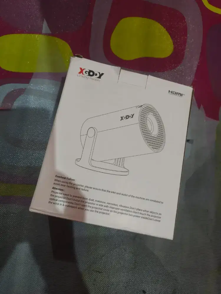 Mini Projector XGody HDMI Portable - Bekas Like New