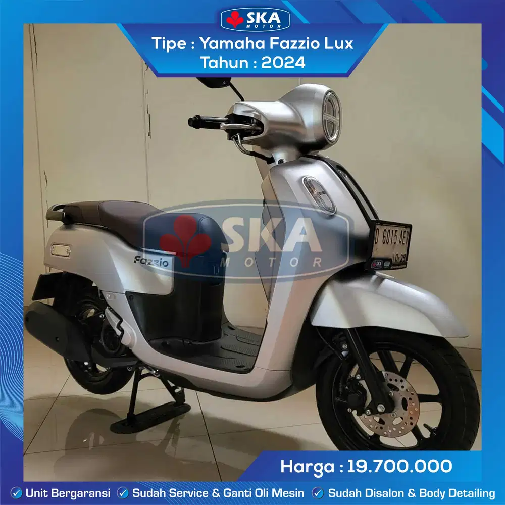 Yamaha Fazzio Lux Tahun 2024