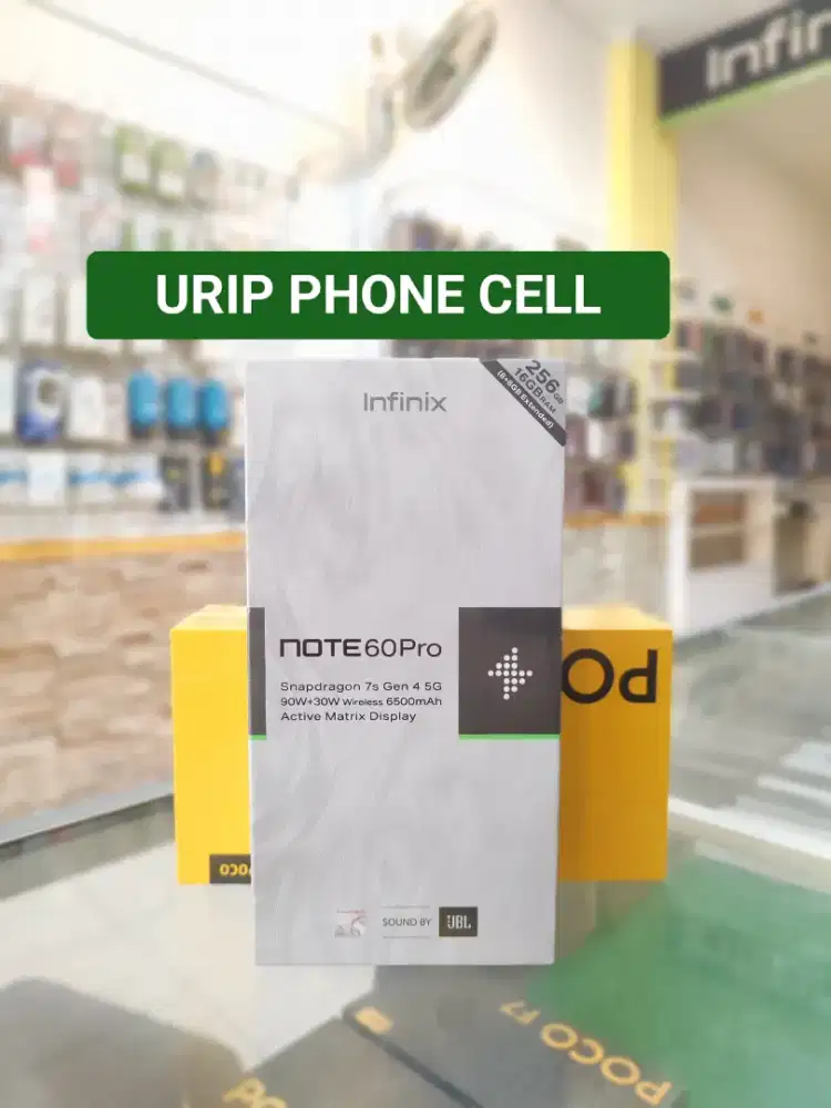 INFINIX NOTE 60 PRO 8/256 promo+bonus cash & credit garansi Resmi