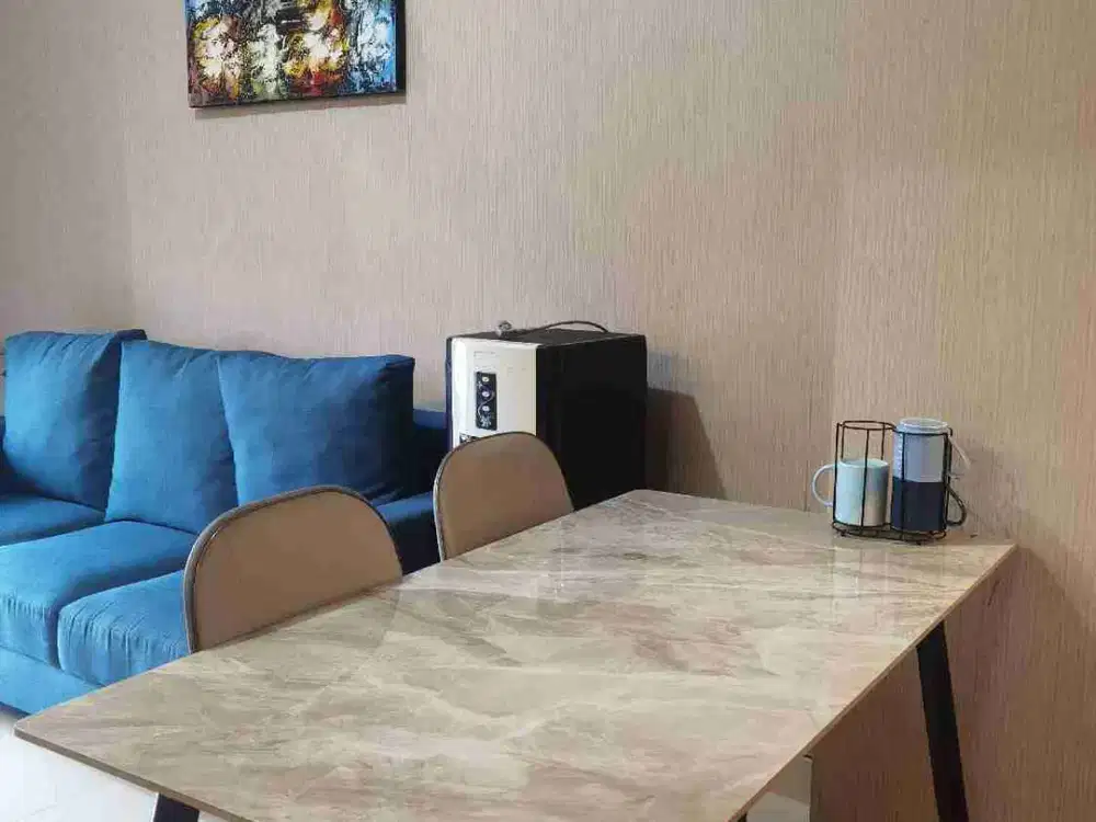 Hunian Mewah Nempel TSM Cibubur: Pilihan 2BR Semi-Furnished (Free IPL). Harga per 6bulan