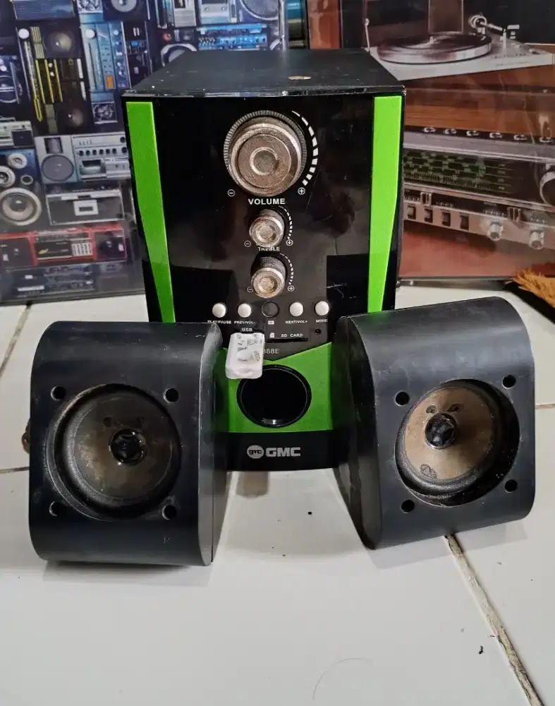 Sound speker GMC blototh suara mantap