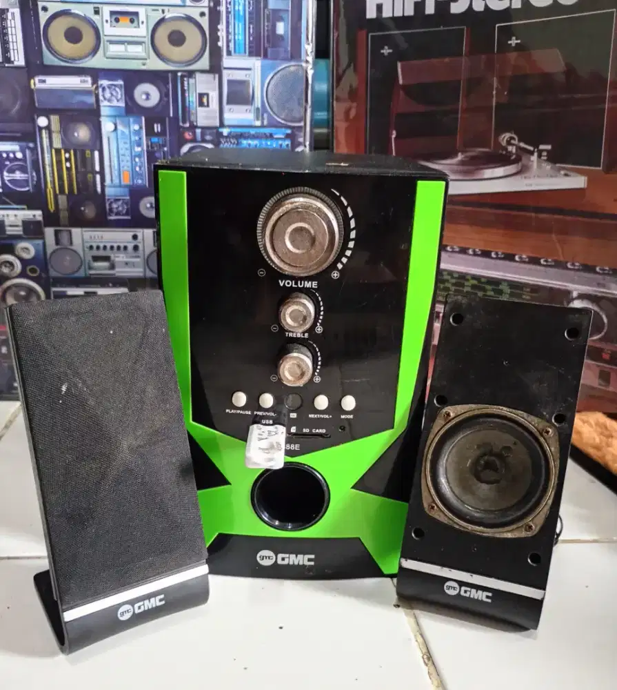 Sound speker GMC Blototh Suara mantap