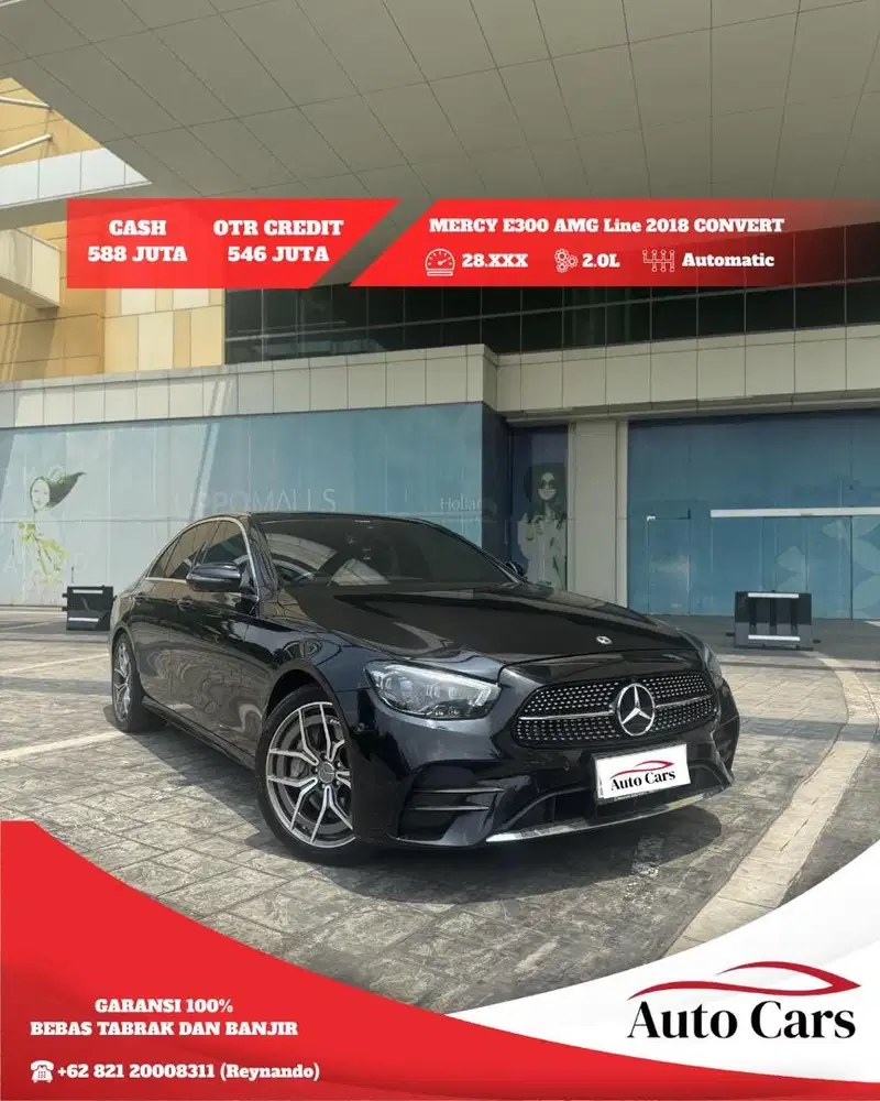 [Odo 17rb] [Convert Model 2021] Mercedes Benz E300 AMG Line 2018