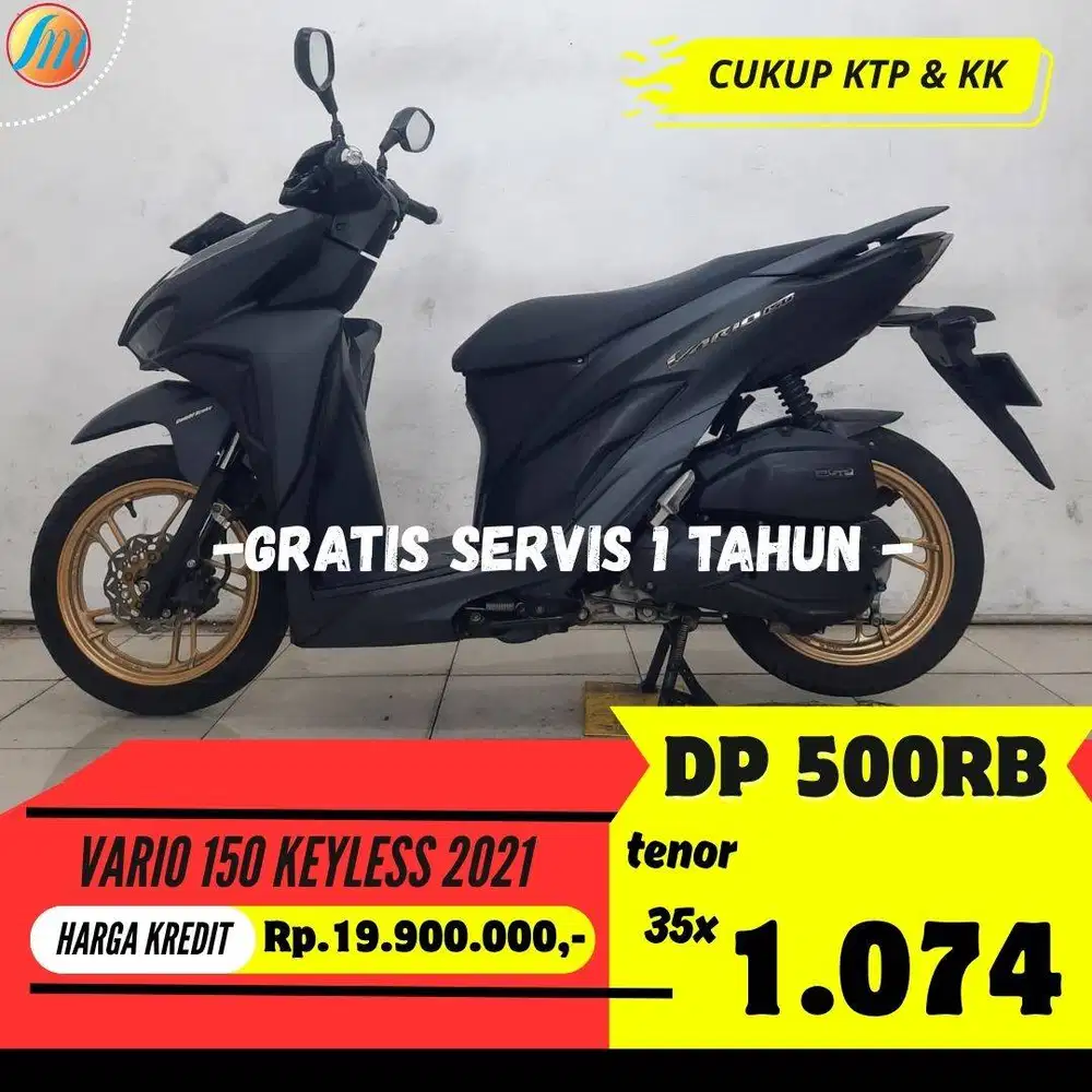 HONDA VARIO 150 KEYLESS 2021 KREDIT DP HANYA 500RIBU ANGSURAN RINGAN
