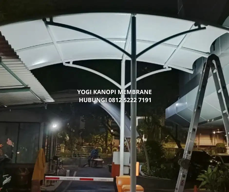 Mau Rumah Lebih Adem Coba Kanopi Membrane Ini