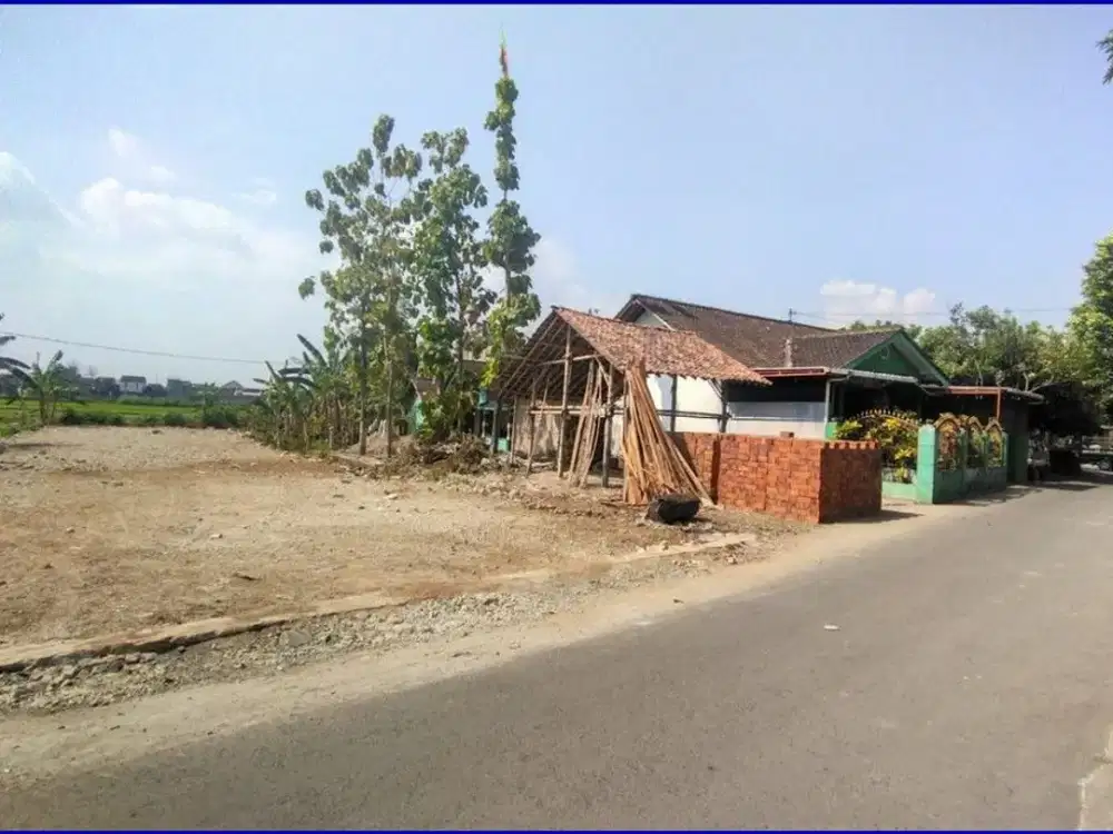 Dijual Tanah Jogja Jejeran Bantul Dekat RS Nur Hidayah